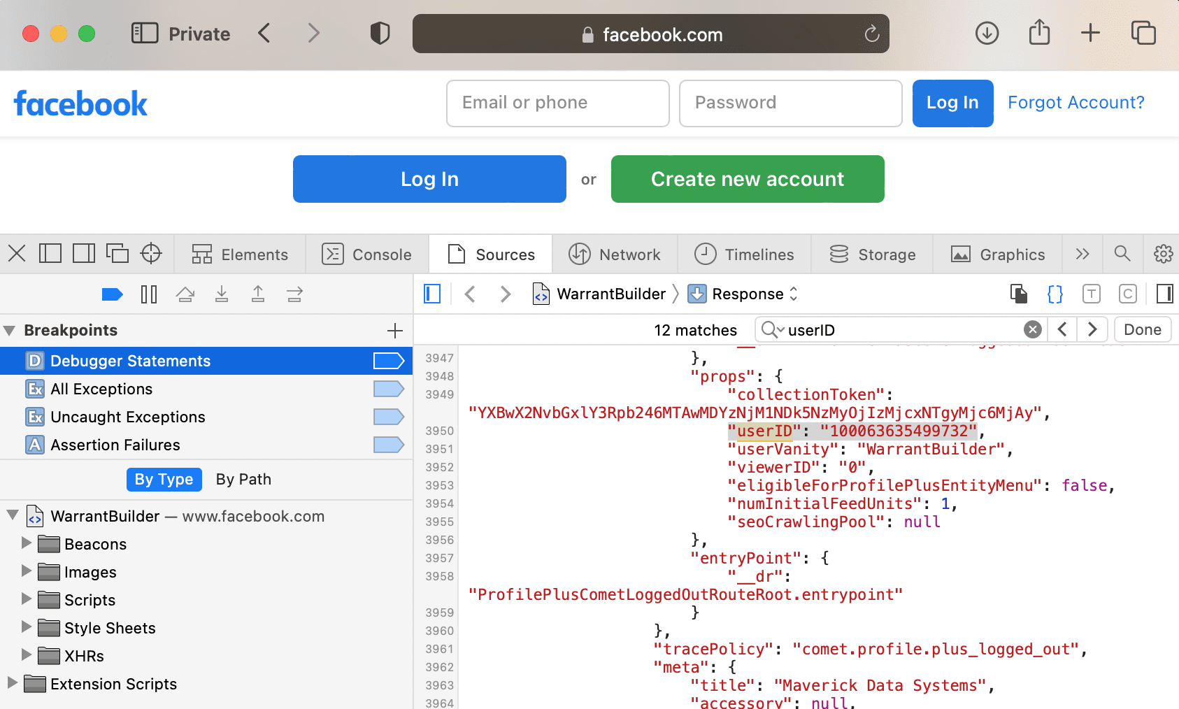 Writing Facebook Search Warrants Warrant Builder